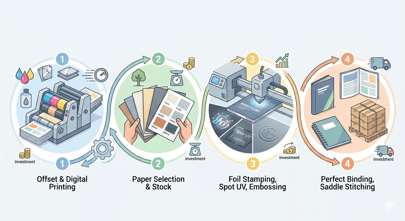 企业宣传册设计制作的主要成本有哪些？