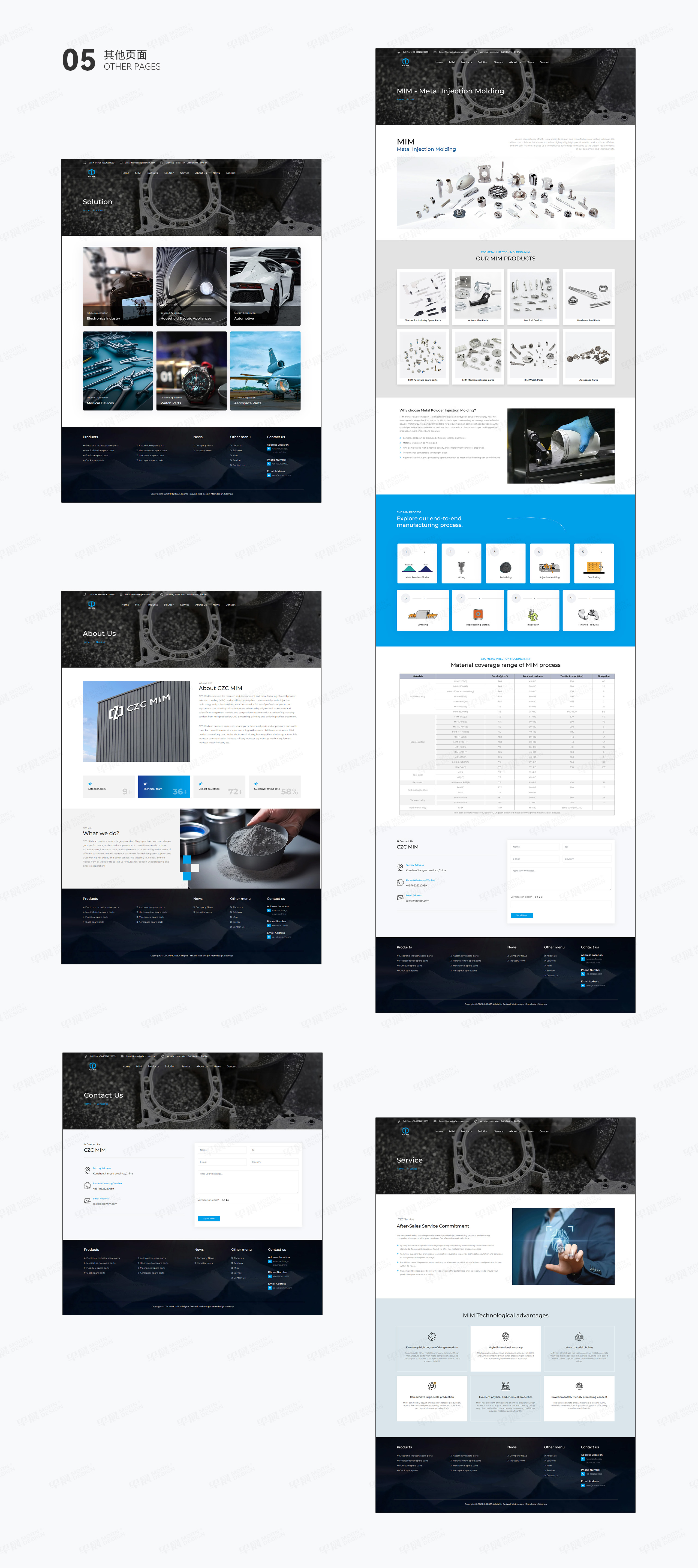 外贸网站建设,外贸站艰涩,金属制品外贸网站,金属粉末成型网站建设,CZC金属粉末注射成型产品外贸网站建设