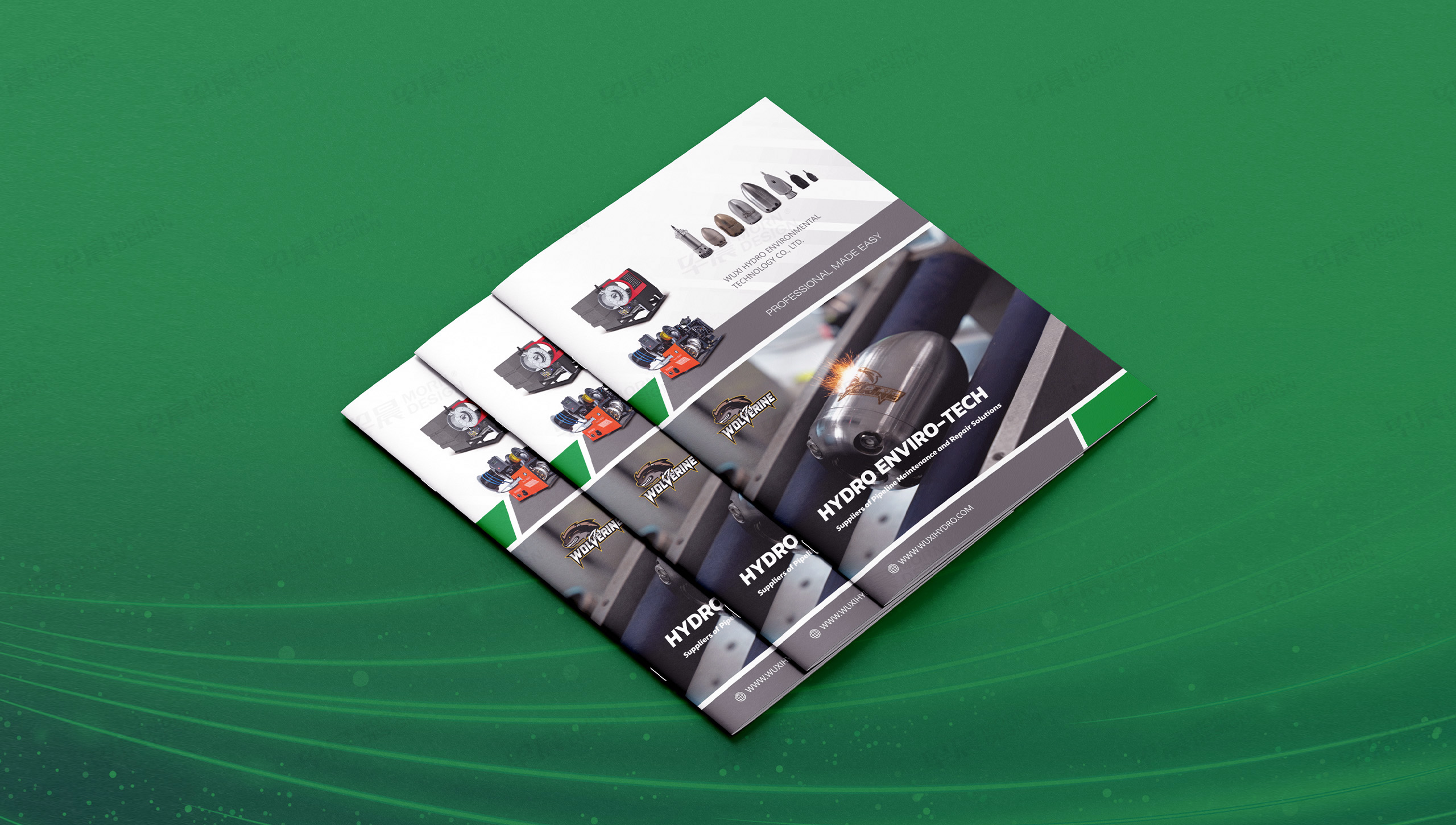 宣传手册设计,产品册设计,产品手册设计,无锡海卓环境技术Wolverine清洗设备产品册设计,产品宣传册设计,制作,公司