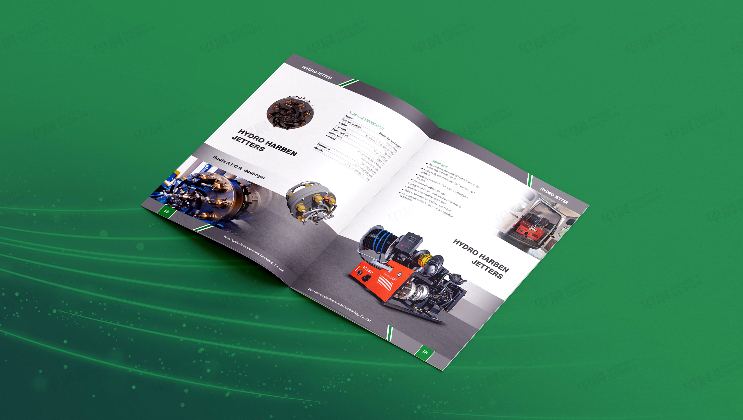 宣传手册设计,产品册设计,产品手册设计,无锡海卓环境技术Wolverine清洗设备产品册设计,产品宣传册设计,制作,公司