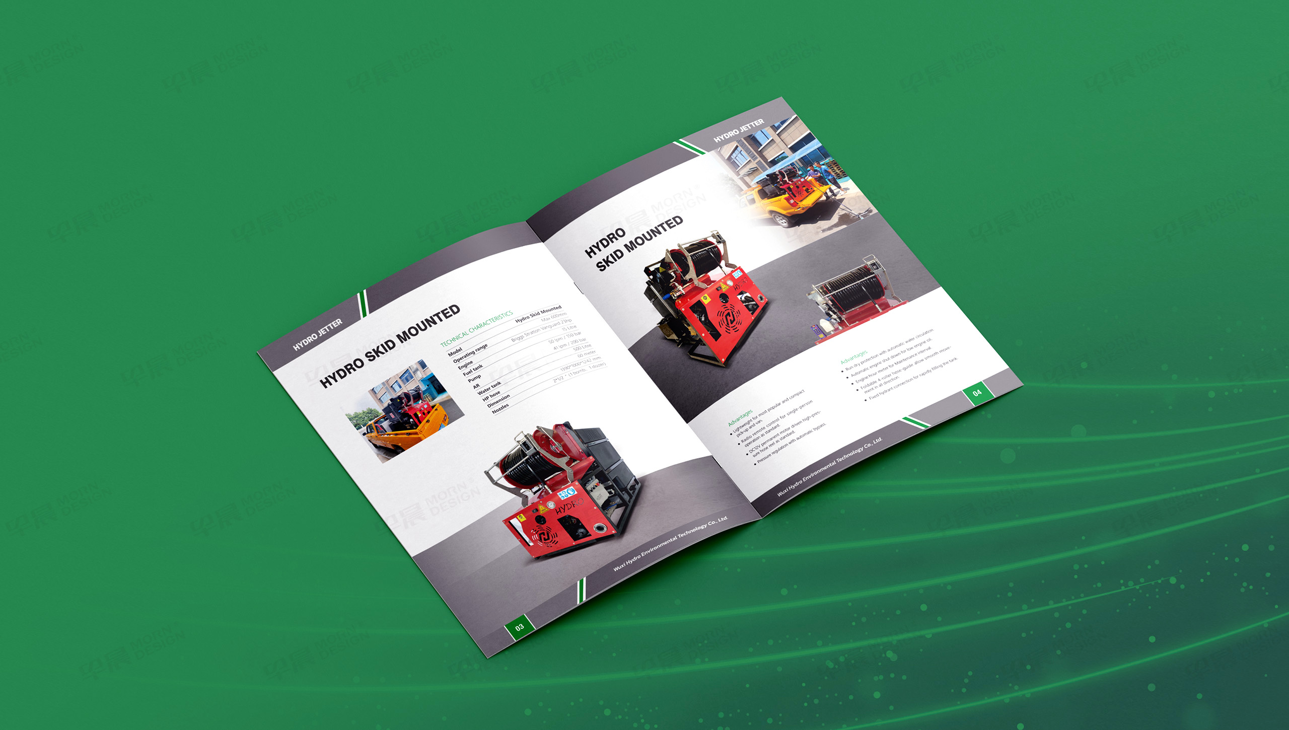 宣传手册设计,产品册设计,产品手册设计,无锡海卓环境技术Wolverine清洗设备产品册设计,产品宣传册设计,制作,公司