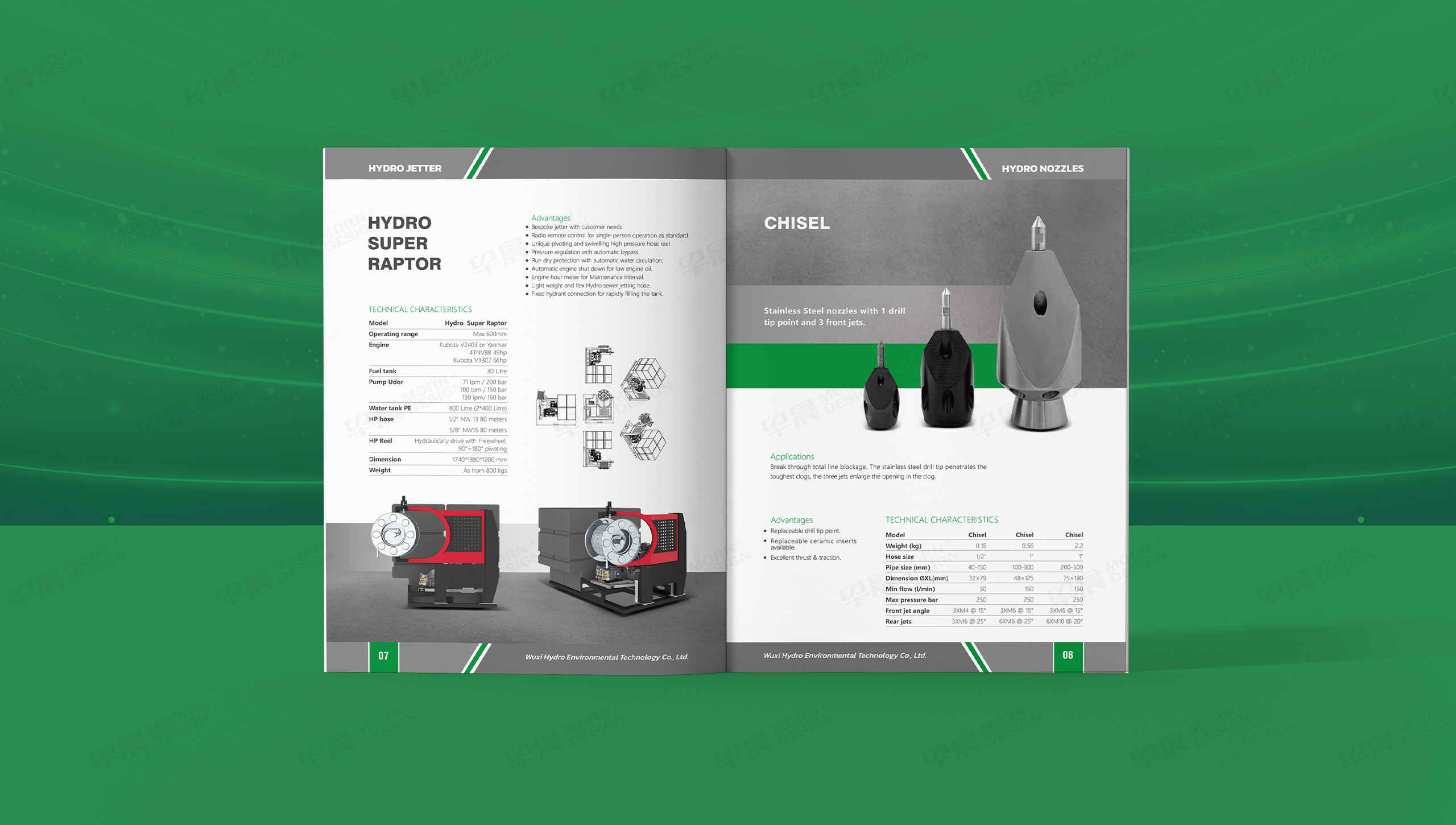 宣传手册设计,产品册设计,产品手册设计,无锡海卓环境技术Wolverine清洗设备产品册设计,产品宣传册设计,制作,公司