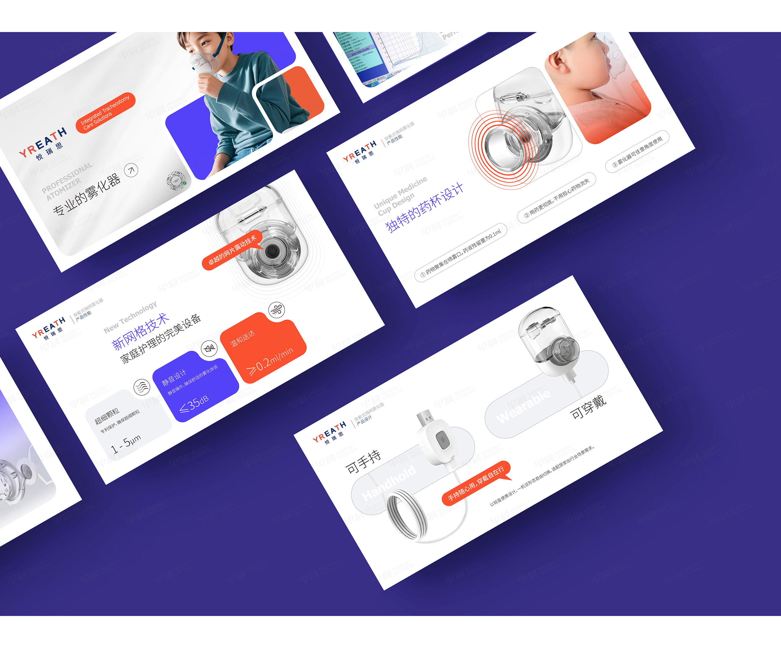 VI设计,品牌设计,苏州悦瑞思YREATH品牌VI设计,PPT设计