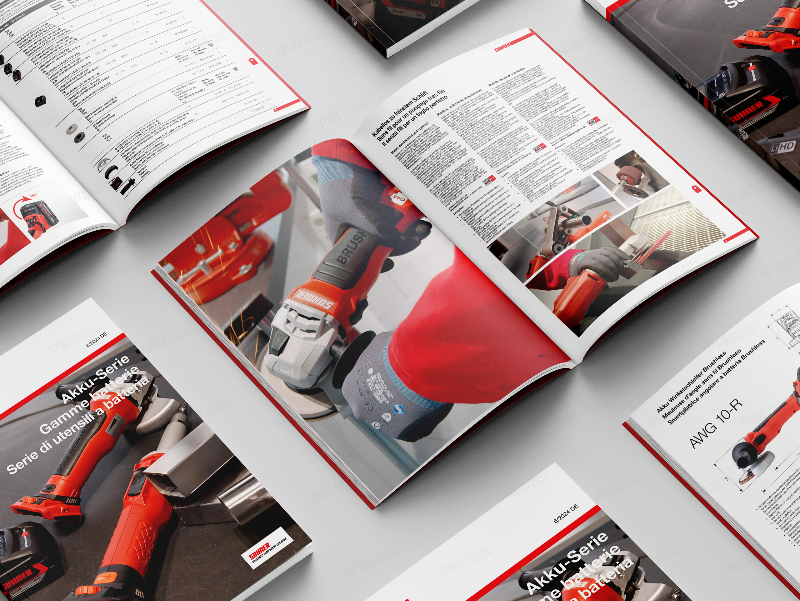 产品手册设计,选型手册设计,产品册设计舒能工业电动工具,产品选型手册设计,制作,公司