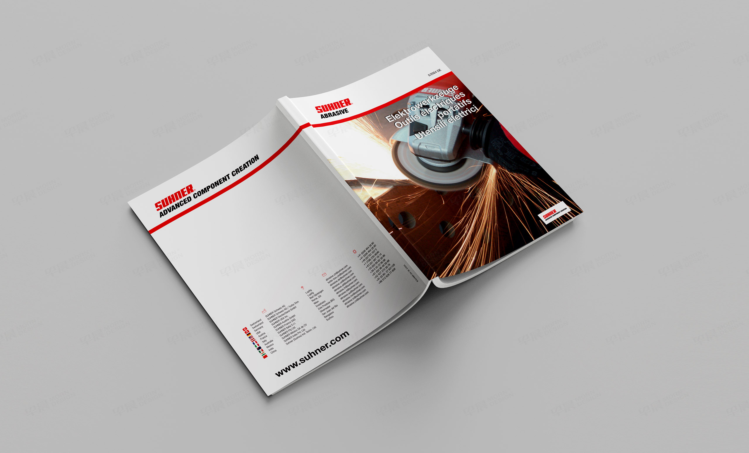 英语,德语,法语,产品册设计,画册设计,电动工具产品册设计,制作,公司