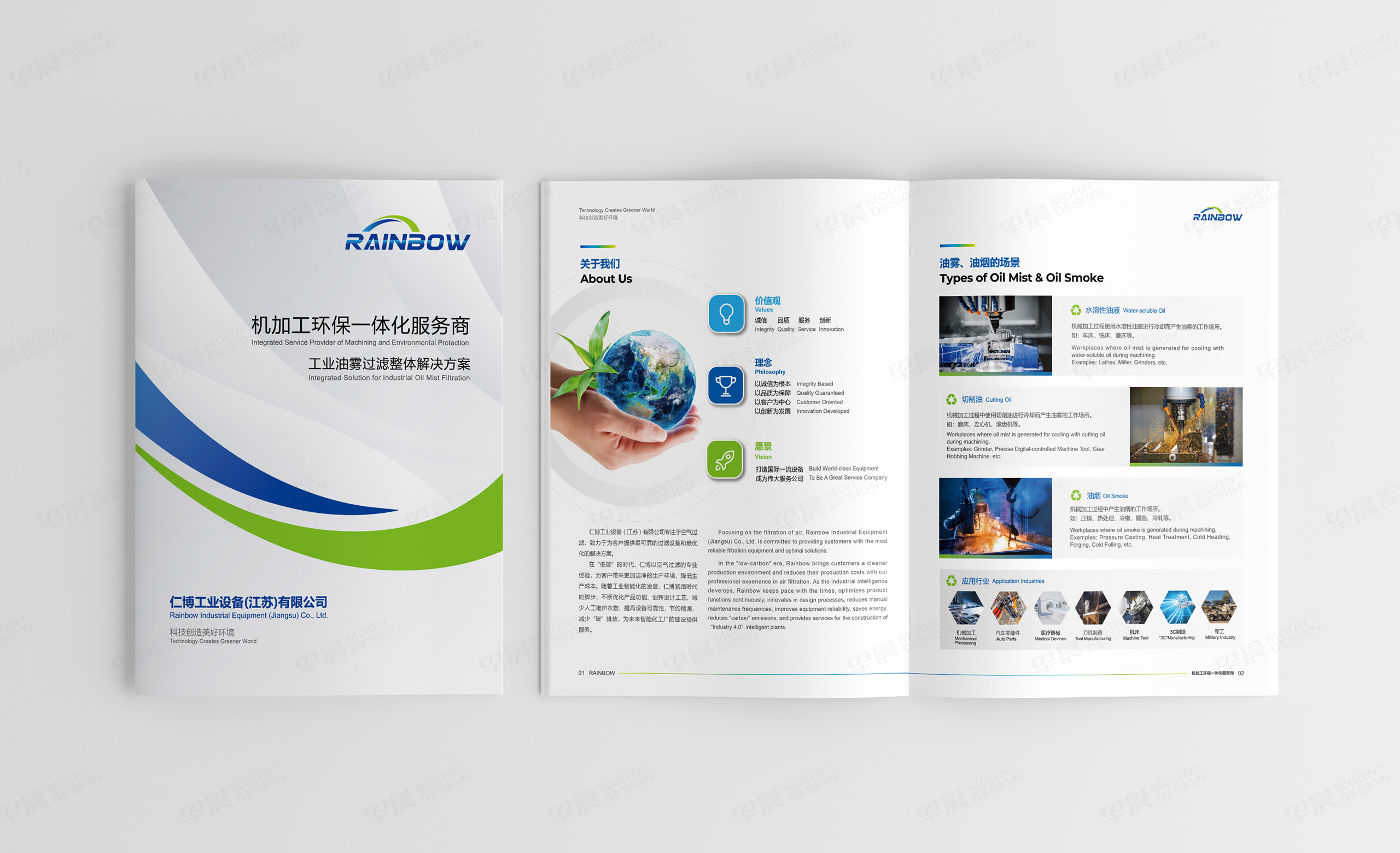 产品册设计,产品样本册设计,仁博工业油烟过滤设备产品册设计,苏州,无锡,常州,南通,泰州,张家港,江阴,太仓,昆山,常熟,靖江,如皋,海安,宜兴,产品册设计制作,公司