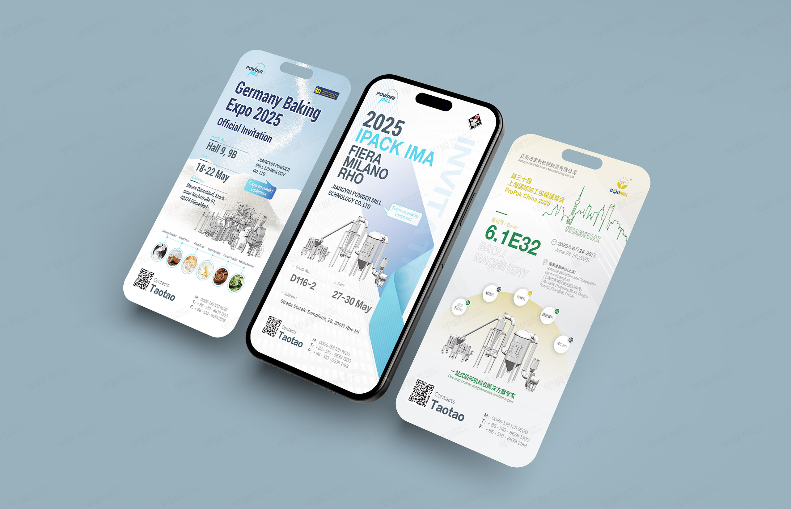 电子邀请函设计,手机邀请函设计,H5设计,宝利机械展会手机邀请函设计,苏州,无锡,常州,南通,湖州,嘉兴,邀请函设计,公司