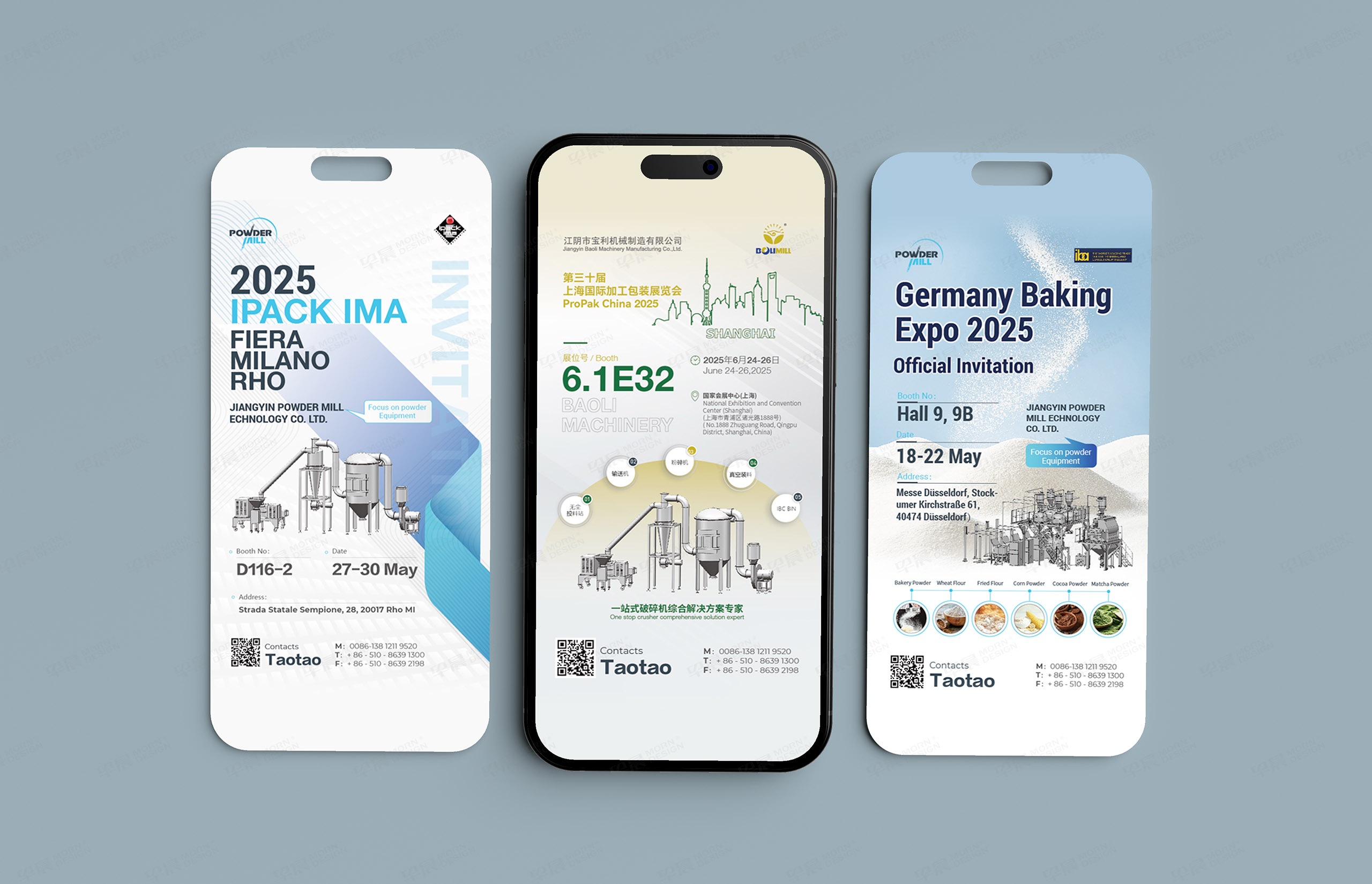 电子邀请函设计,手机邀请函设计,H5设计,宝利机械展会手机邀请函设计,苏州,无锡,常州,南通,湖州,嘉兴,邀请函设计,公司