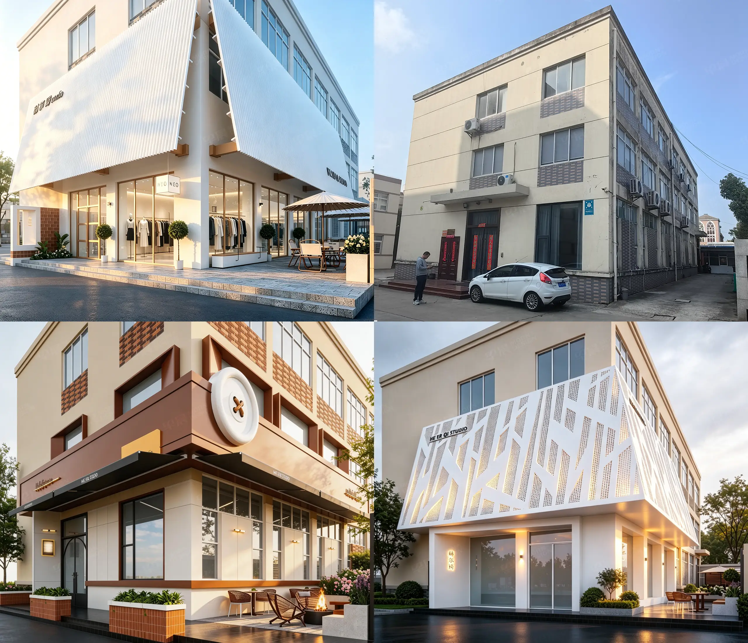 工厂店门头设计,工厂门头设计,服装厂,纺织厂,工厂直营店门头设计,工厂门头设计公司