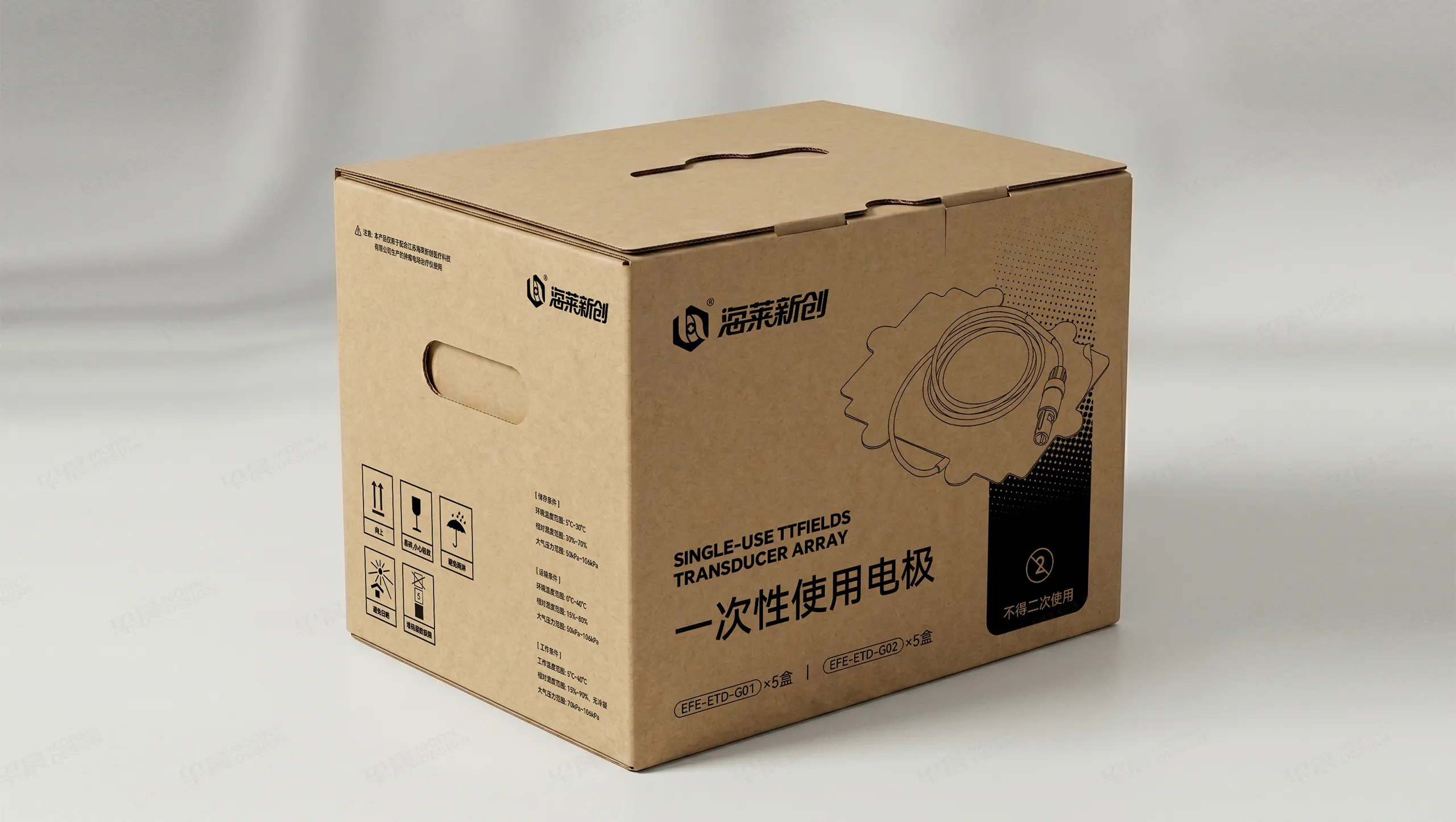 产品包装设计,医疗产品包装设计,海莱新创医疗科技产品包装设计,苏州,无锡,常州,产品包装设计公司